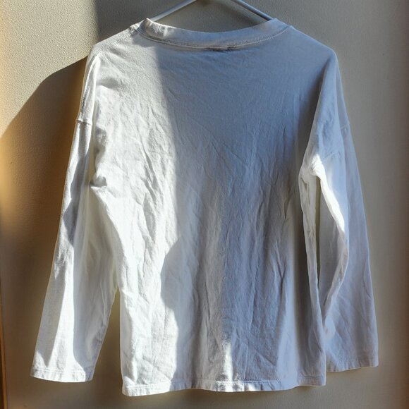 J. Crew White Scoop Neck Jersey Size XS - Picture 13 of 14